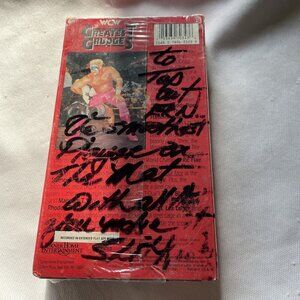 WCW "Greatest Grudges" VHS Wrestling Tape Sealed Rare Classic Matches Retro Coll